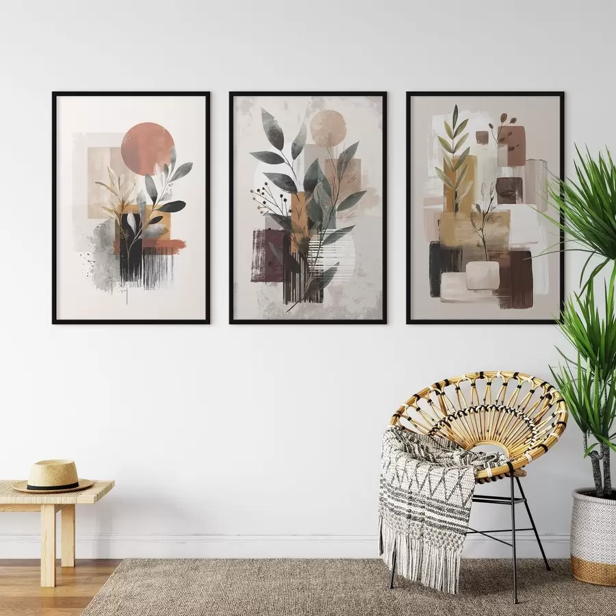 Fototapeedid Abstraktne botaanika d00926