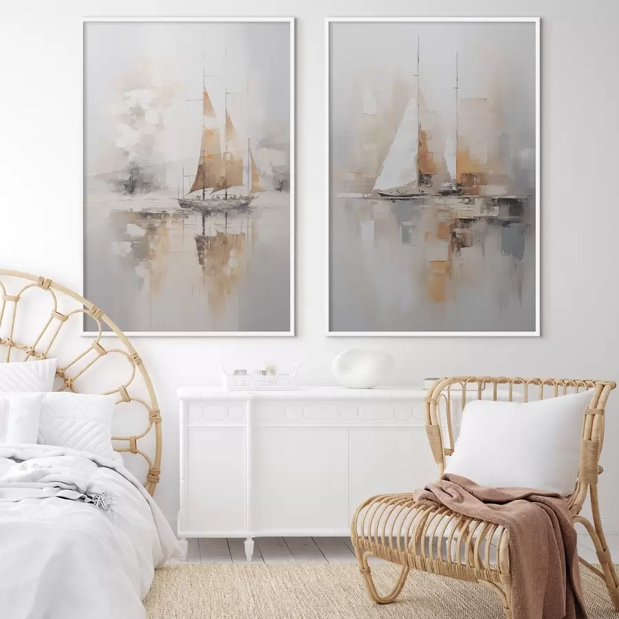 Fototapeedid Purjeka imitatsioon maal d00948