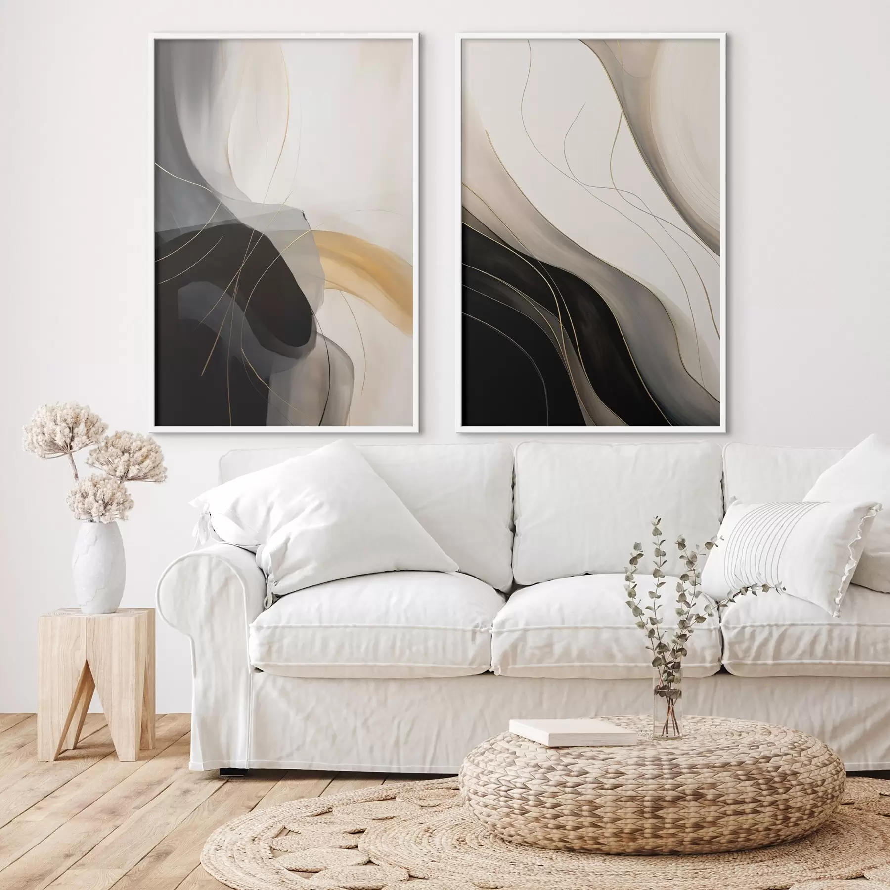 Fototapeedid Monokroomilised kõverad peenete metalliliste kiududega d00972