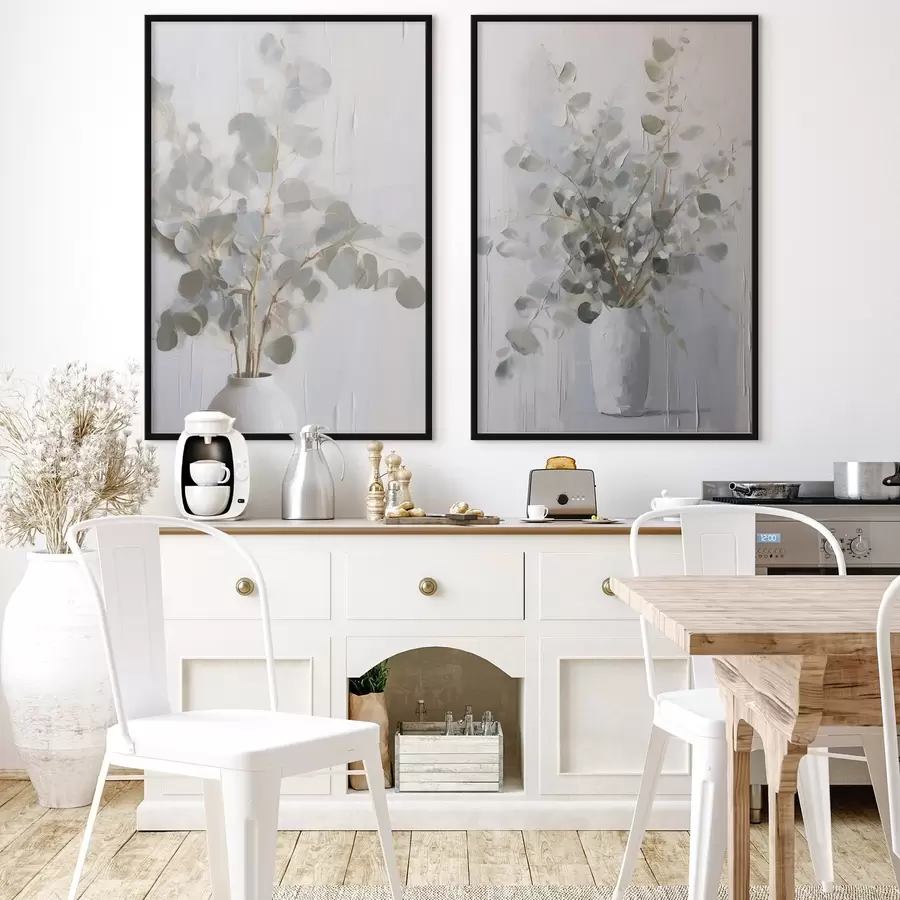 Fototapeedid Oksad vaasis imitatsioonmaal d01020