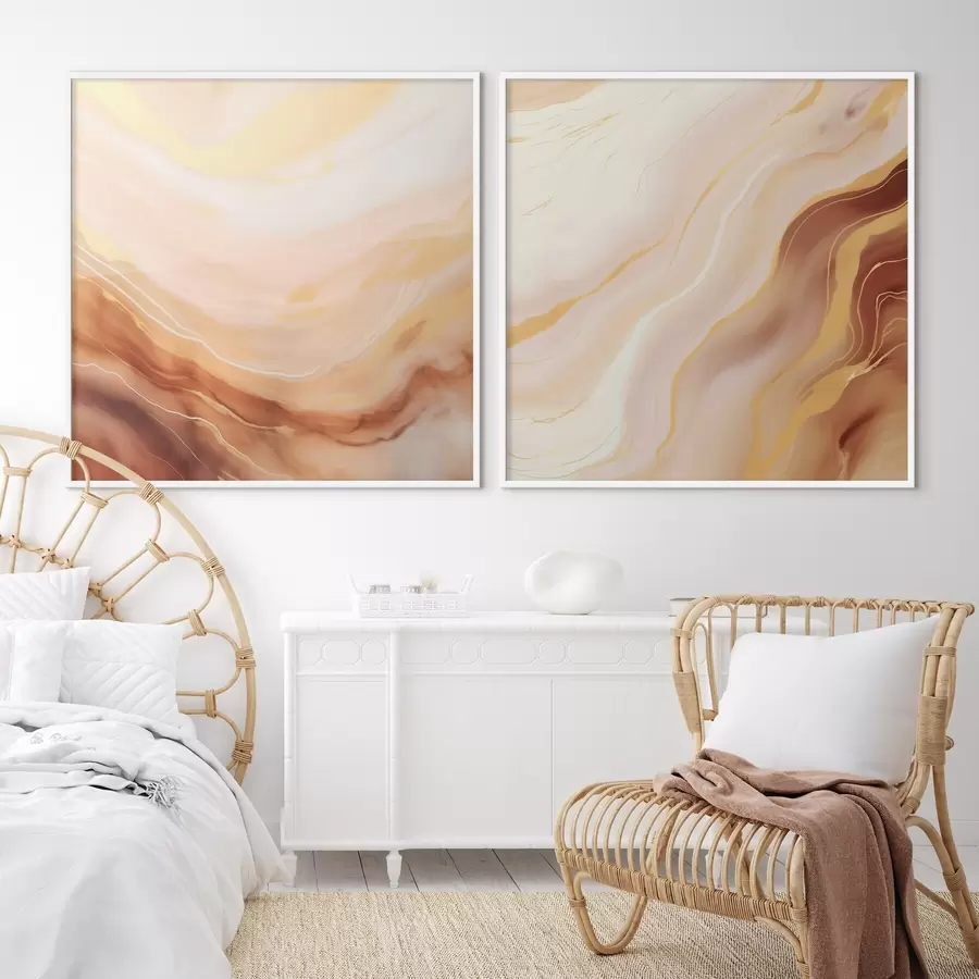 Fototapeedid Kerged lainelised struktuurid akvarellitehnikas d00991