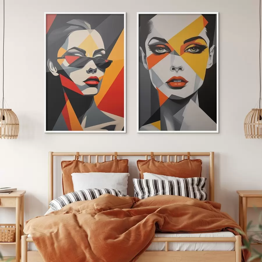 Fototapeedid Abstraktsed portreed d01077