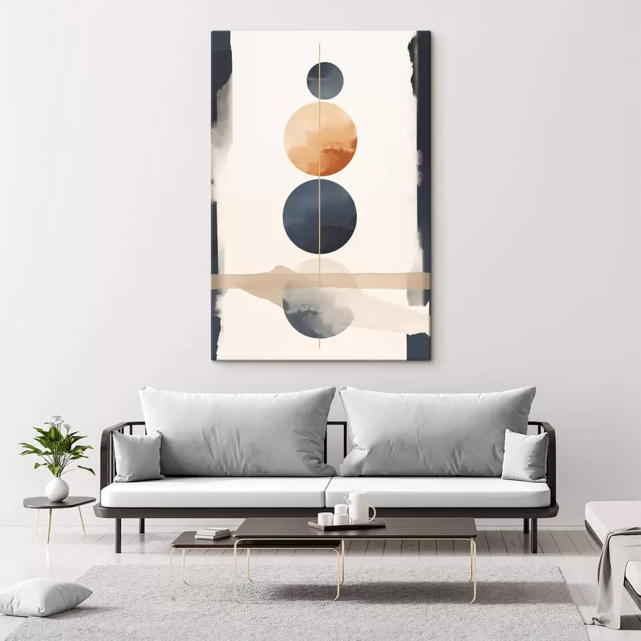 Pilt Abstraktsioon sfääridega s47101