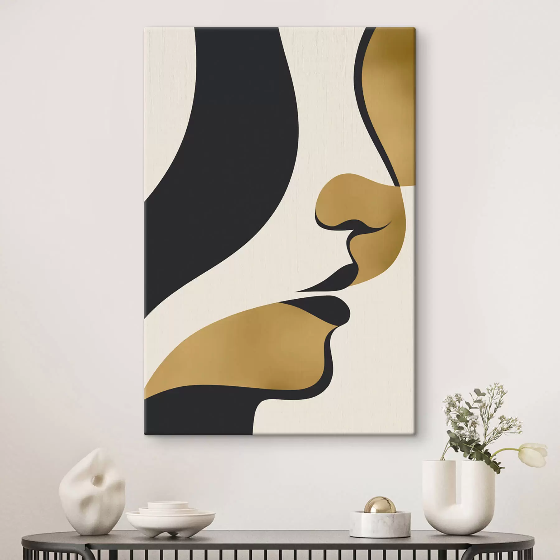 Pilt Näo abstraktne siluett s47251