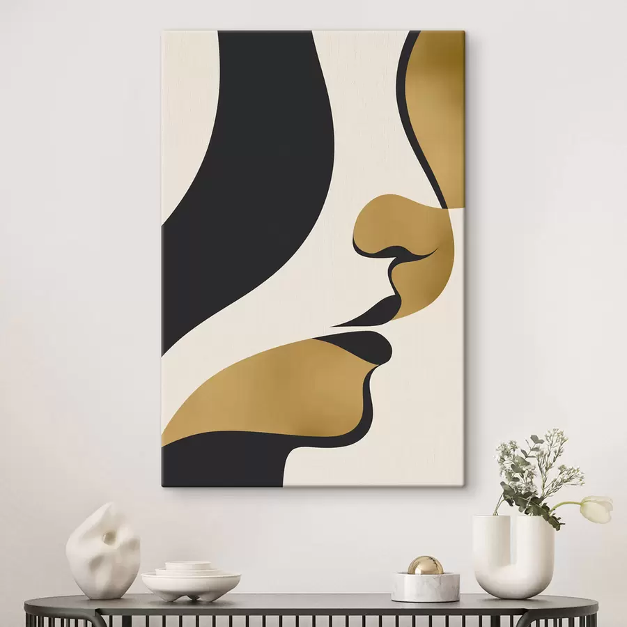 Pilt Näo abstraktne siluett s47251