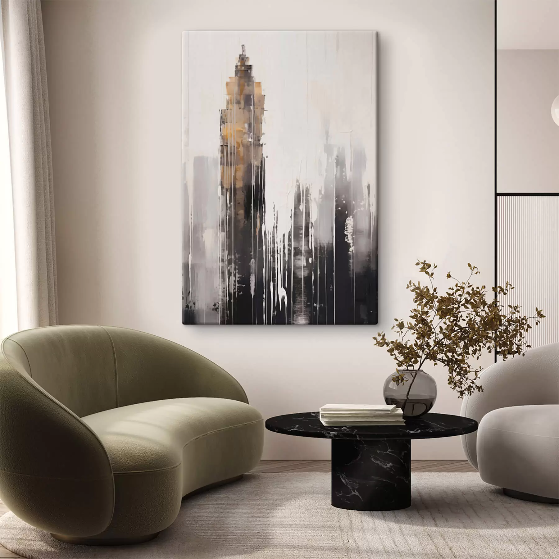 Pilt Abstraktne pilvelõhkuja s47254