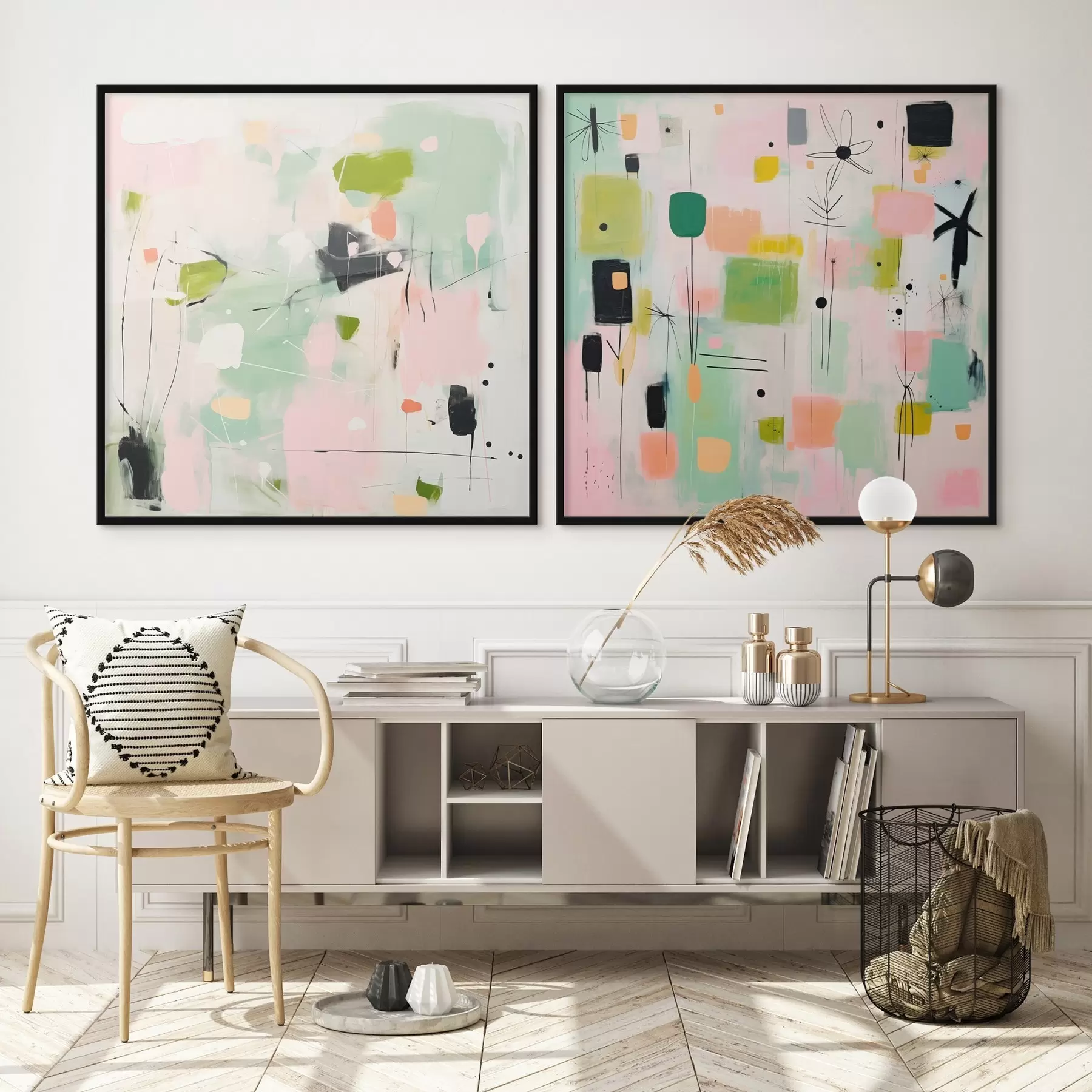 Fototapeedid Lillemotiivid kaasaegses stiilis d00900