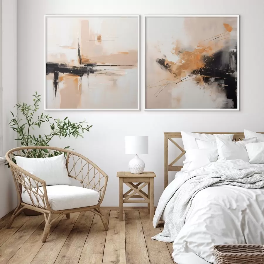 Fototapeedid Geomeetria ja väljendus õlimaalistiilis d00901