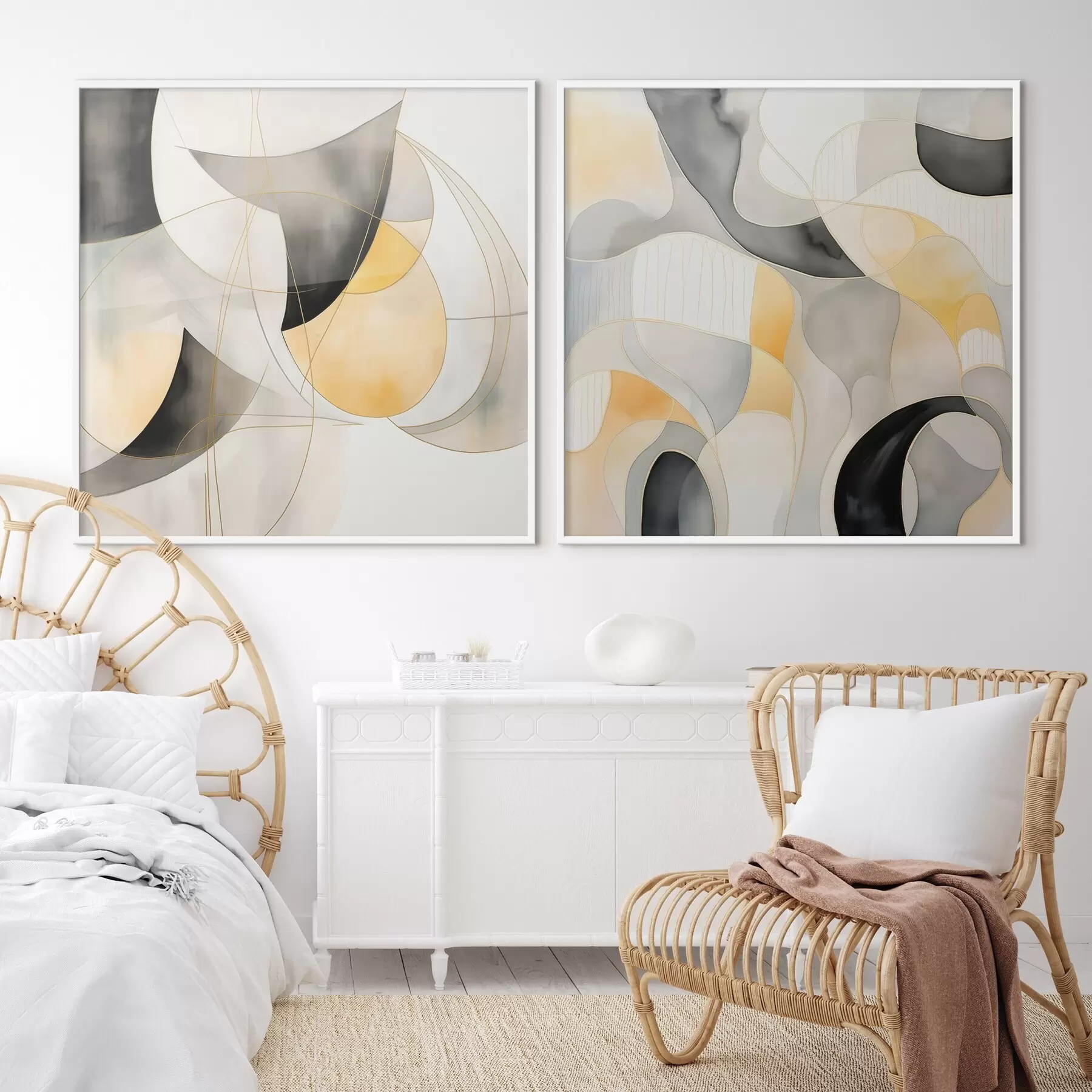 Fototapeedid Orgaaniline abstraktsioon modernses stiilis d00902