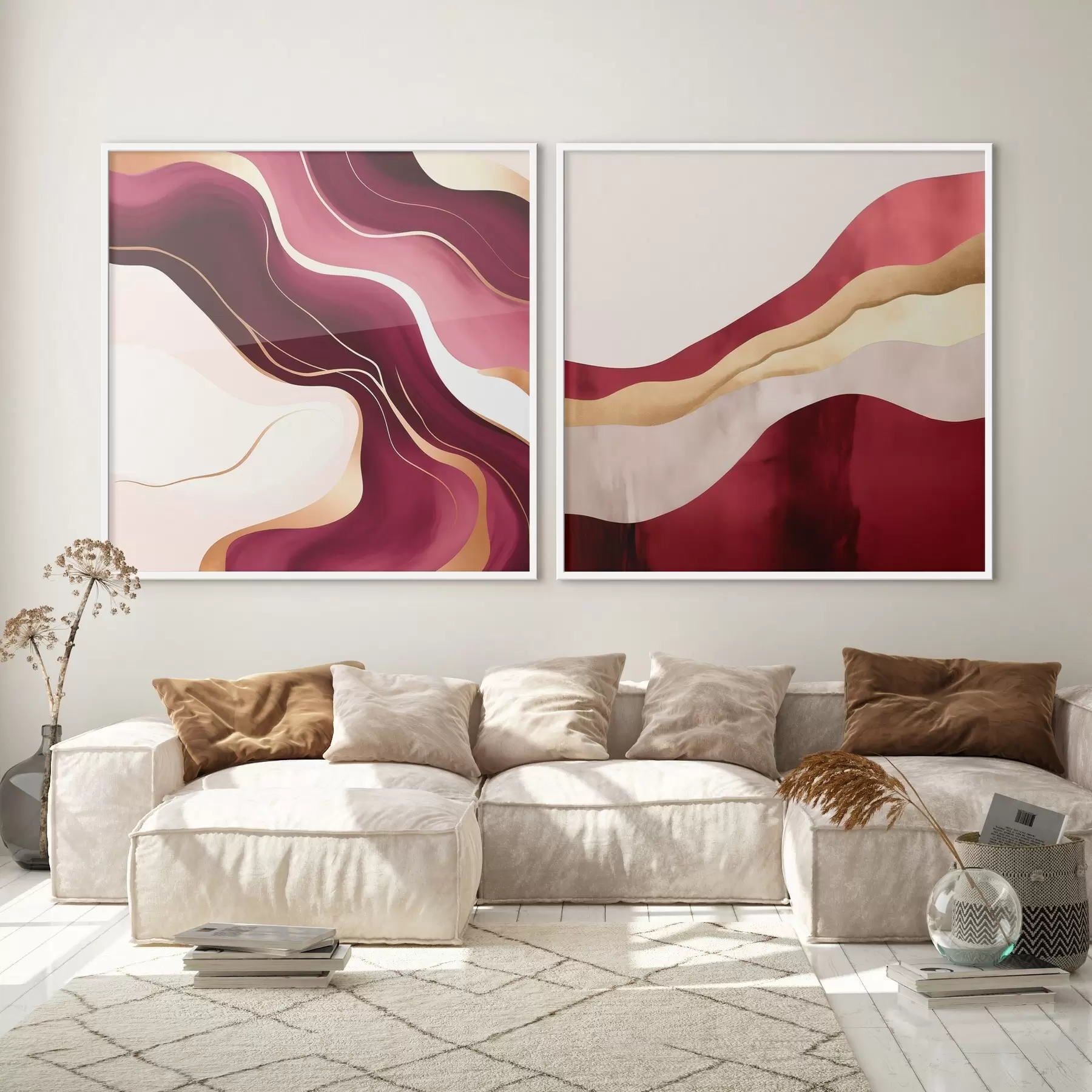 Fototapeedid Lainejas abstraktsioon, rikkalikud varjundid d00903