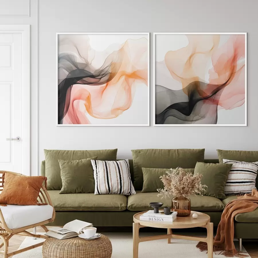 Fototapeedid Oranži ja musta energia d00904