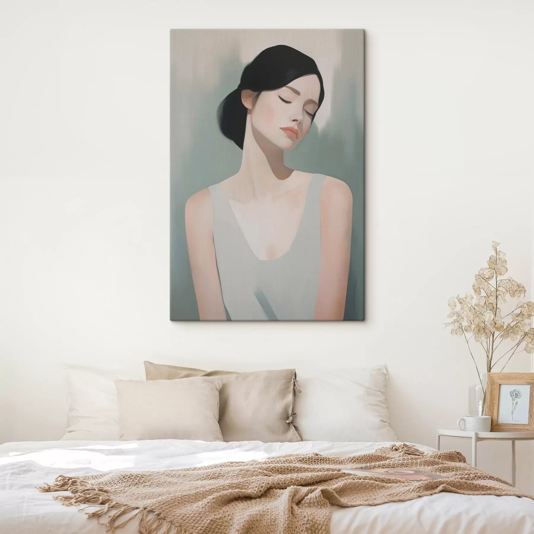 Pilt Tüdruk suletud silmadega s47341