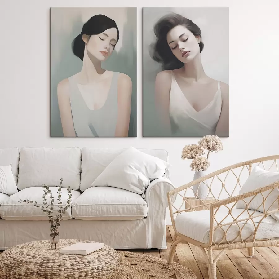 Pilt Tüdruk suletud silmadega m01188