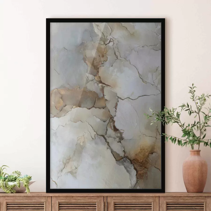 Fototapeedid abstraktse tekstuuri imitatsioon pragudega f47117