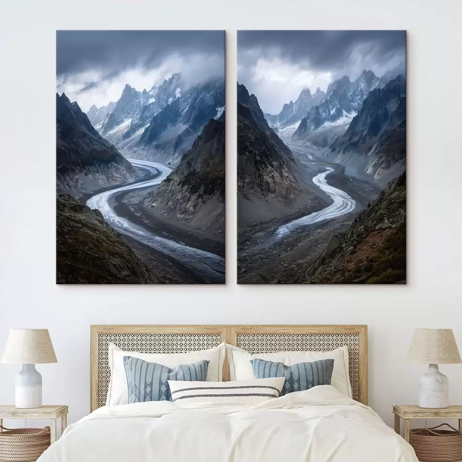 Pilt mäestikupilt pilvedega m01180