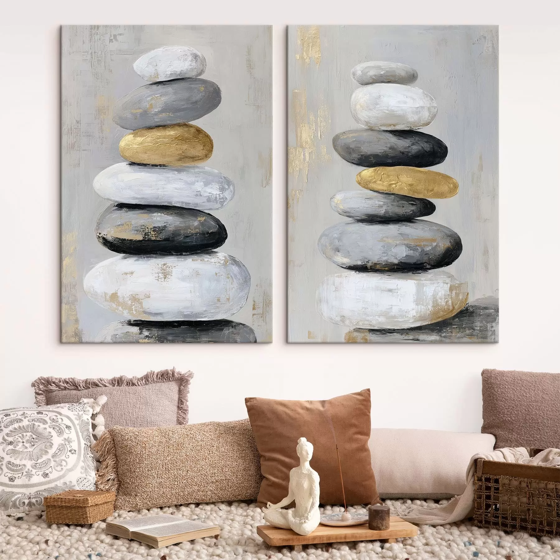 Pilt suured kivid maalistiilis m01181