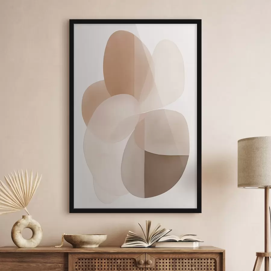 Fototapeedid Abstraktsed geomeetrilised kujundid f47407