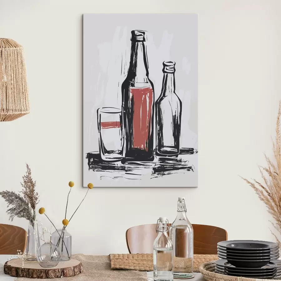 Pilt Pudelid ja klaas s47493