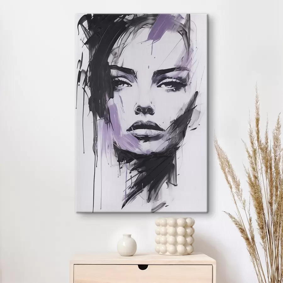 Pilt Abstraktne naiste portree s47498