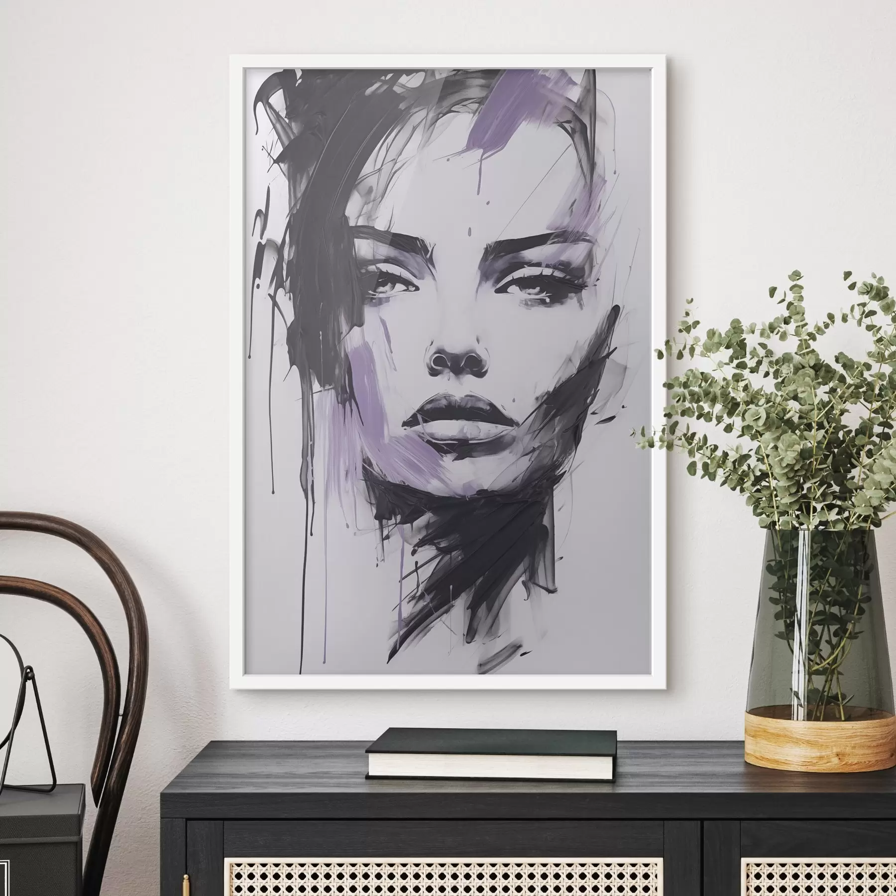 Fototapeedid Abstraktne naiste portree f47498