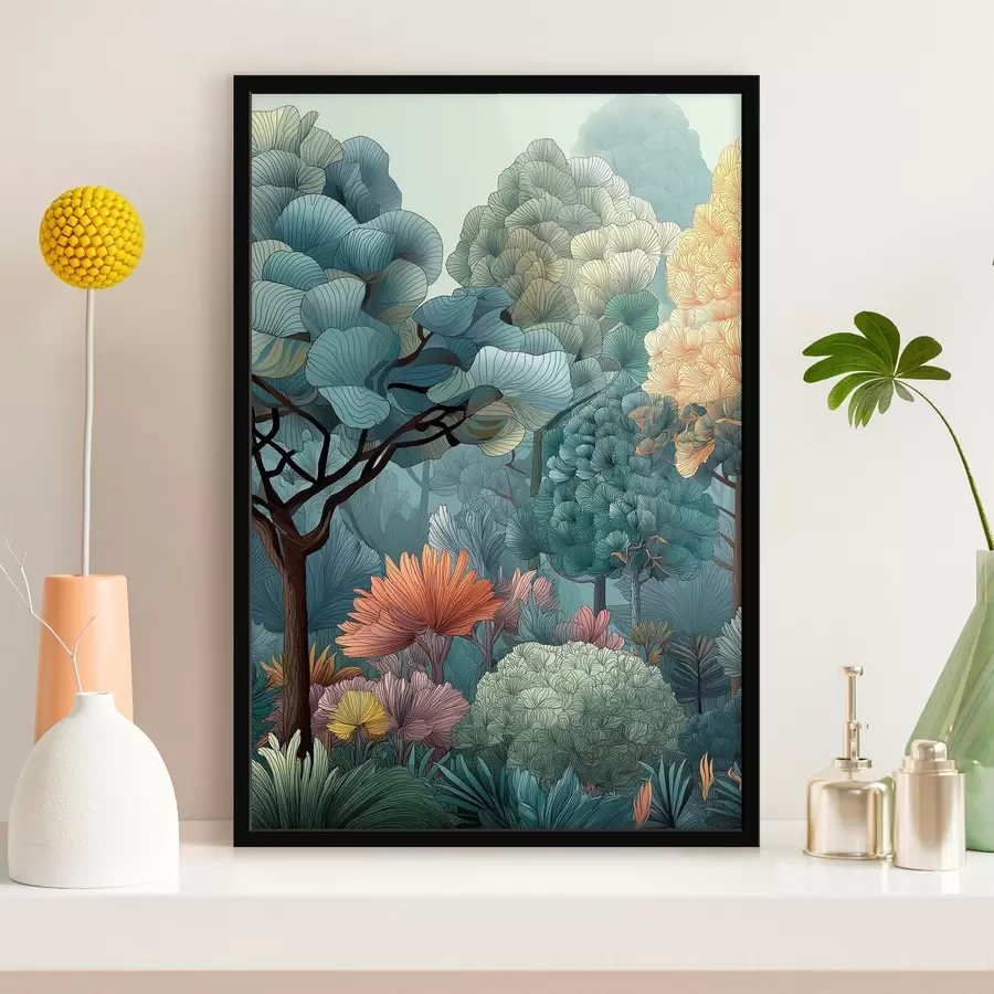 Fototapeedid Abstraktne mets f47105