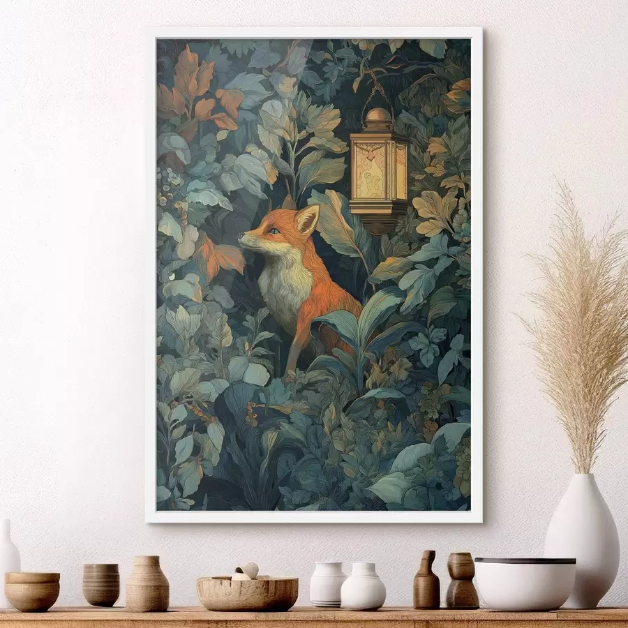 Fototapeedid Armas rebane põõsastes f47107