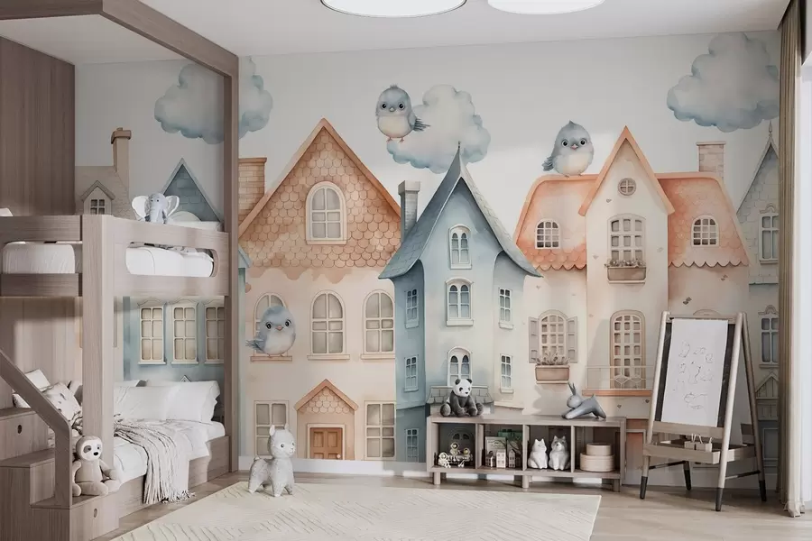 Fototapeedid Majad w05140