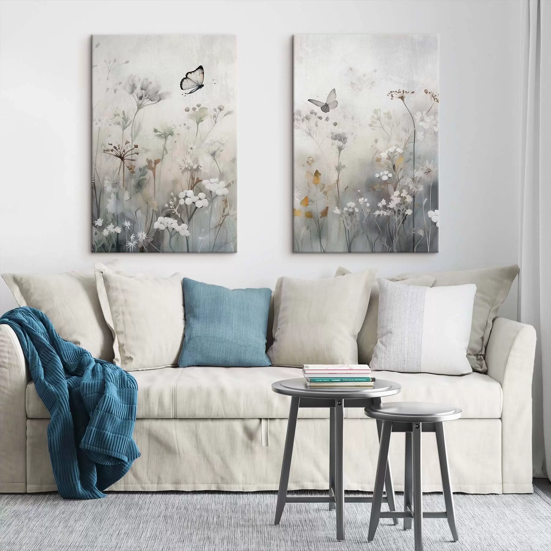 Pilt Liblikad ja looduslilled m01072