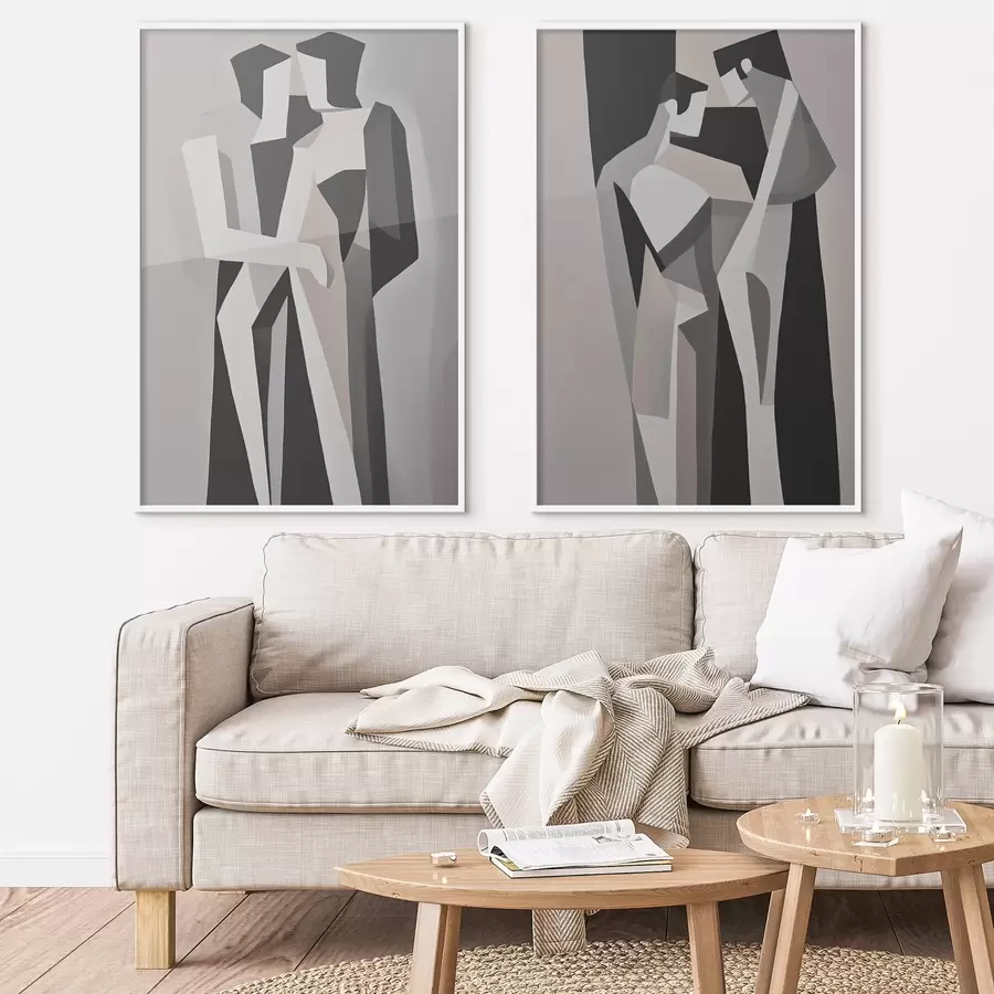 Fototapeedid Abstraktsed geomeetrilised paarid d00517