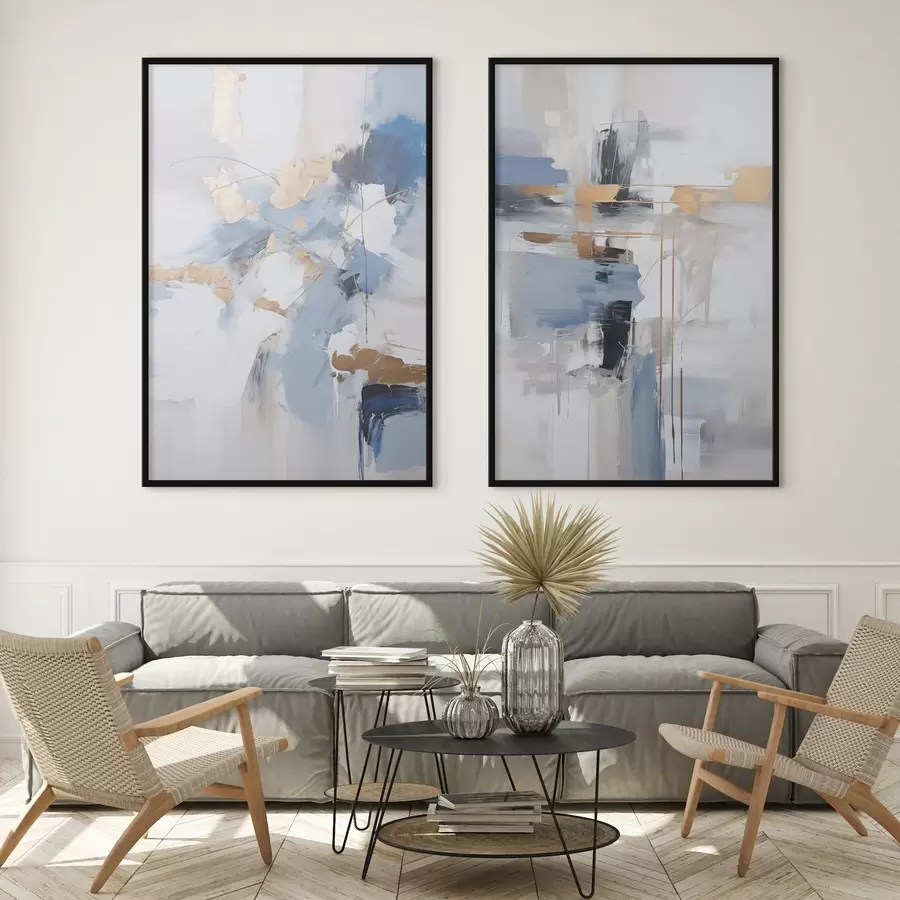 Fototapeedid Kaasaegne abstraktsiooni imitatsioon maali d00588