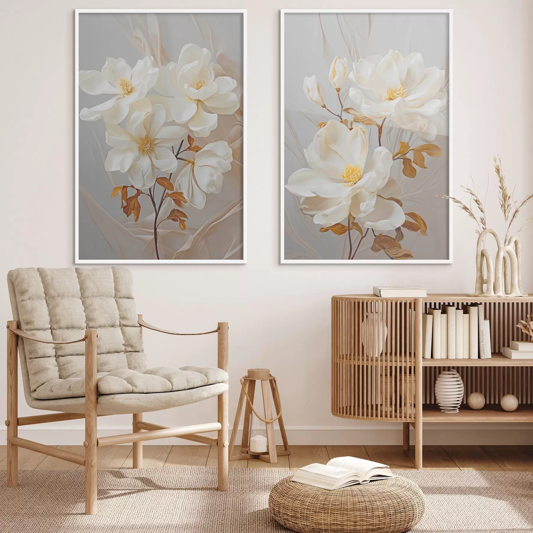 Fototapeedid Õrnad abstraktsed lilled d00611