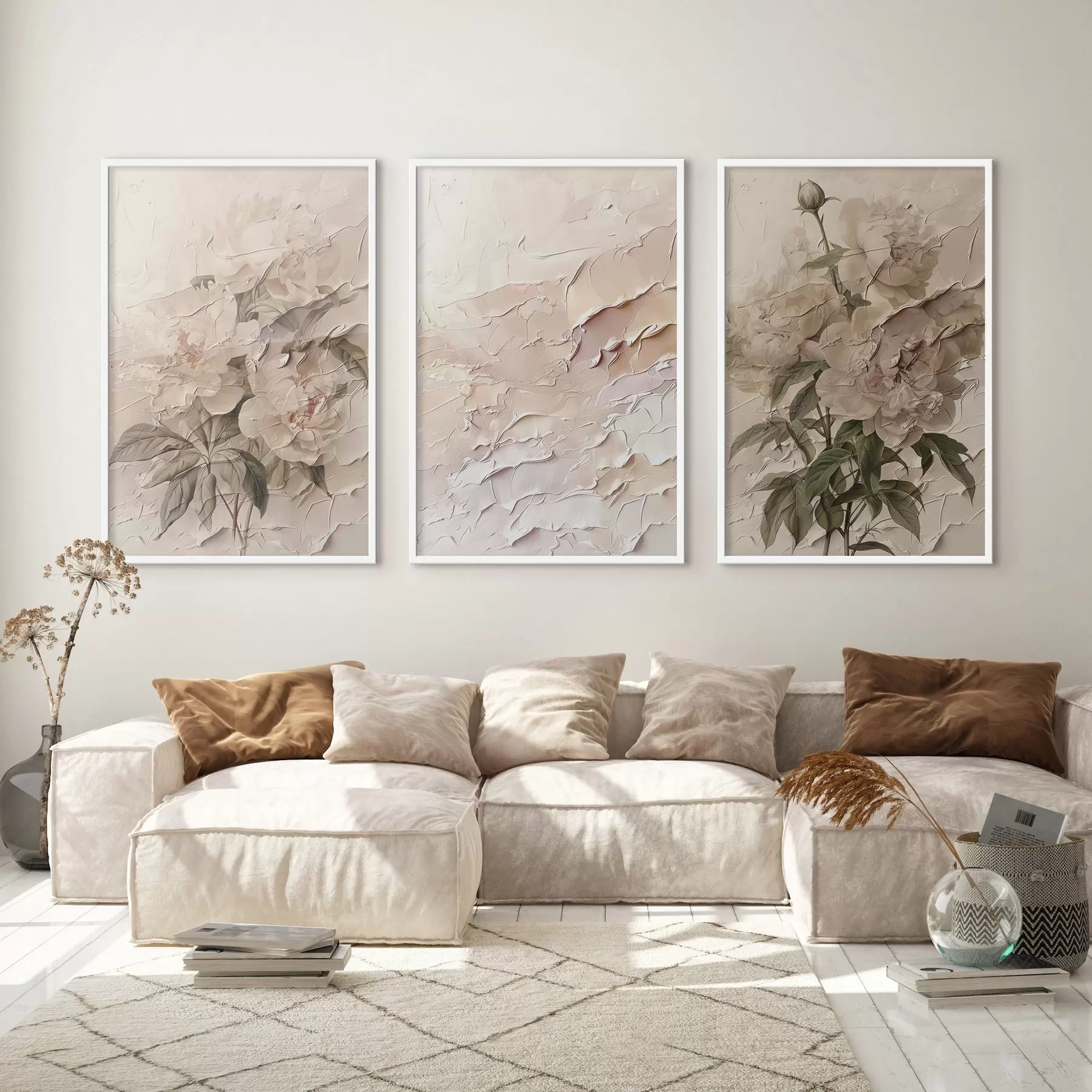 Fototapeedid Ploomide bukett ja värvilöögi efekt d00616