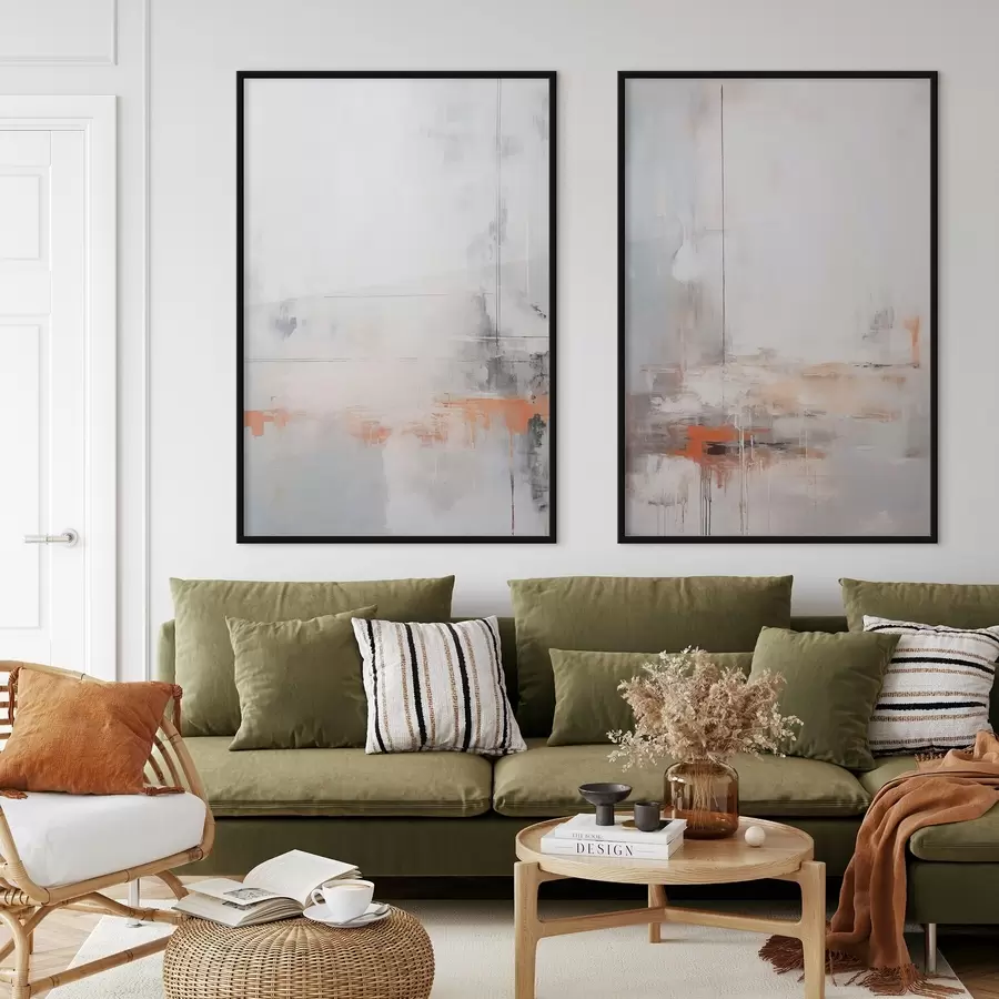 Fototapeedid Kaasaegne abstraktsioon koos kulunud tekstuuri imitatsiooniga d00623