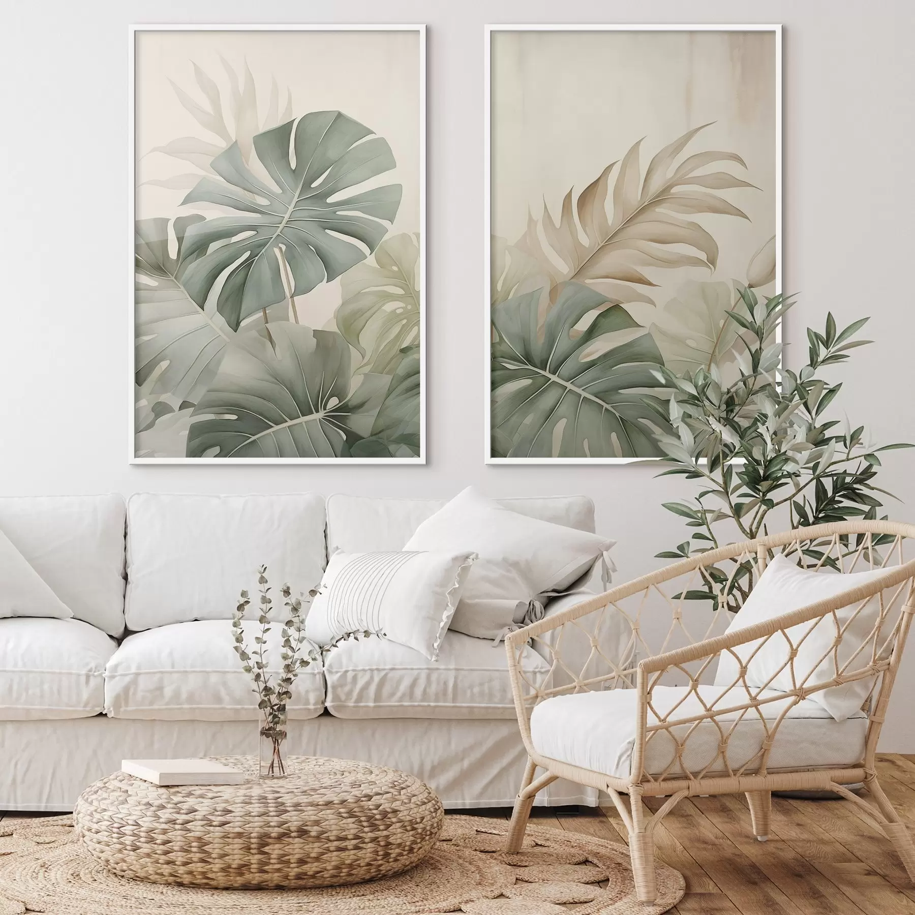 Fototapeedid Troopilised lehed d00670