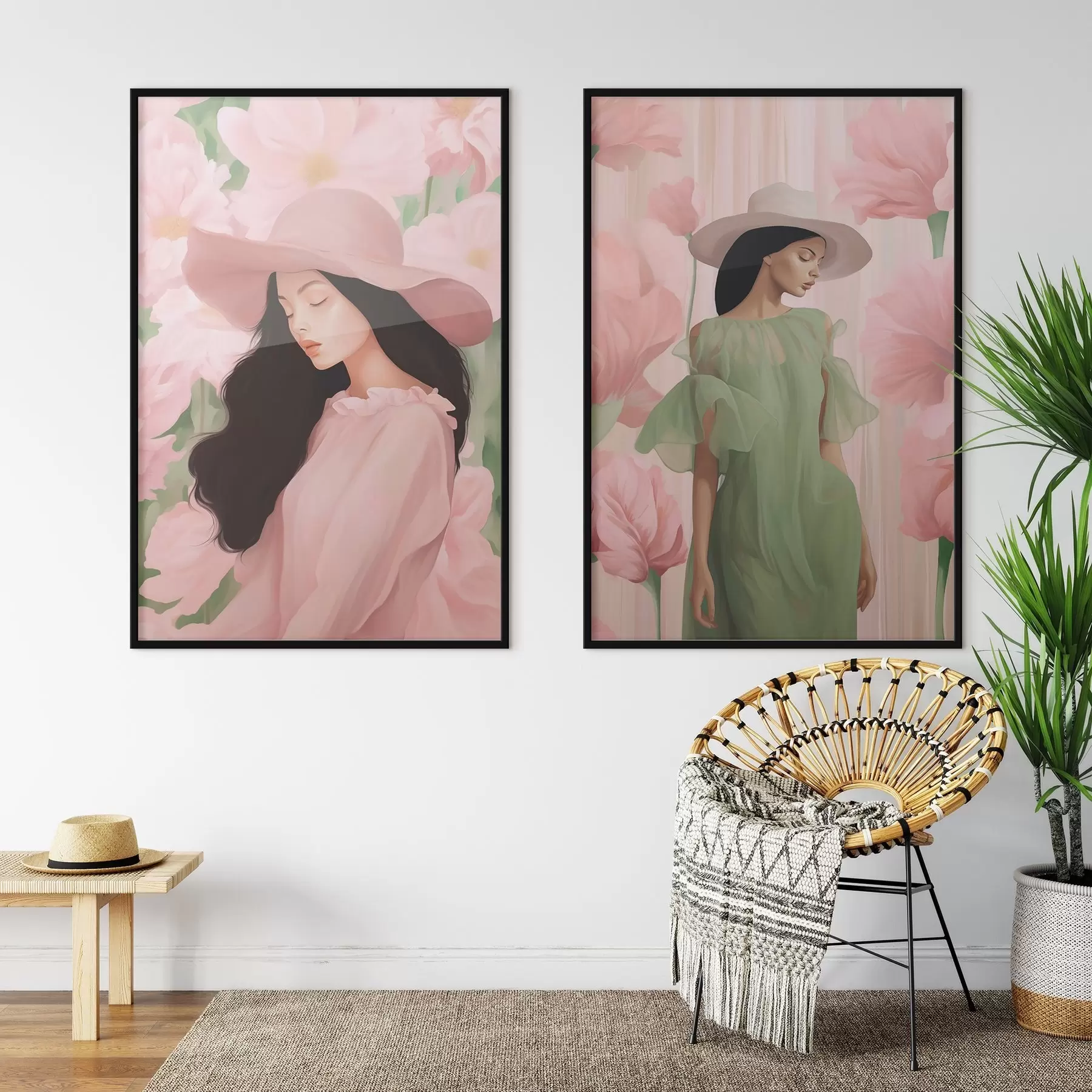 Fototapeedid Tüdruk mütsiga d00678