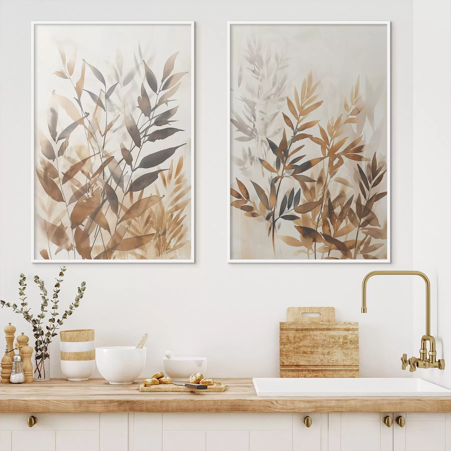 Fototapeedid Õrnad leheoksad d00715