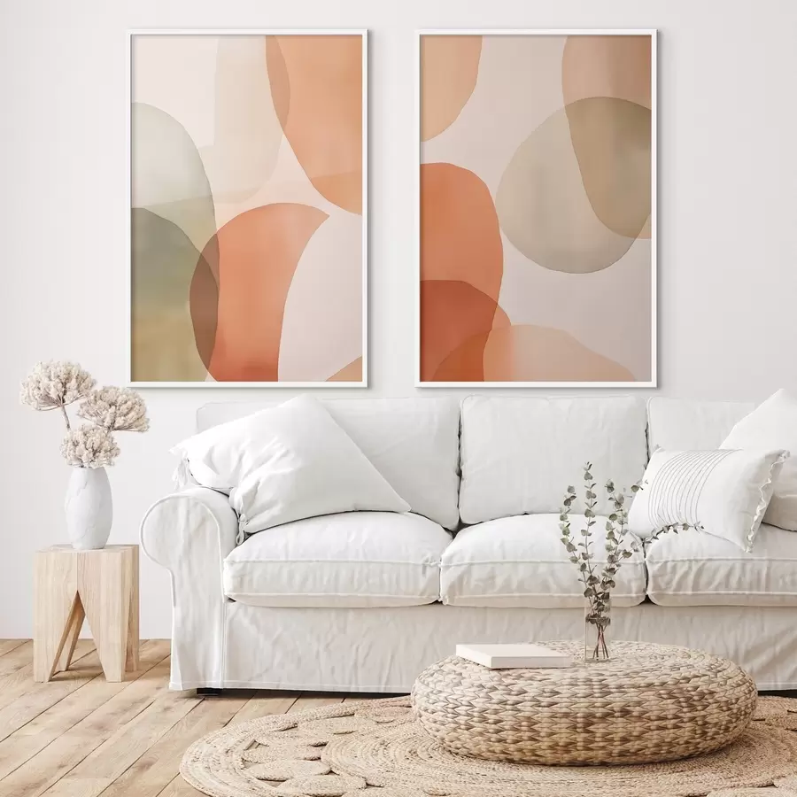 Fototapeedid Värvilised abstraktsed ringid d00731