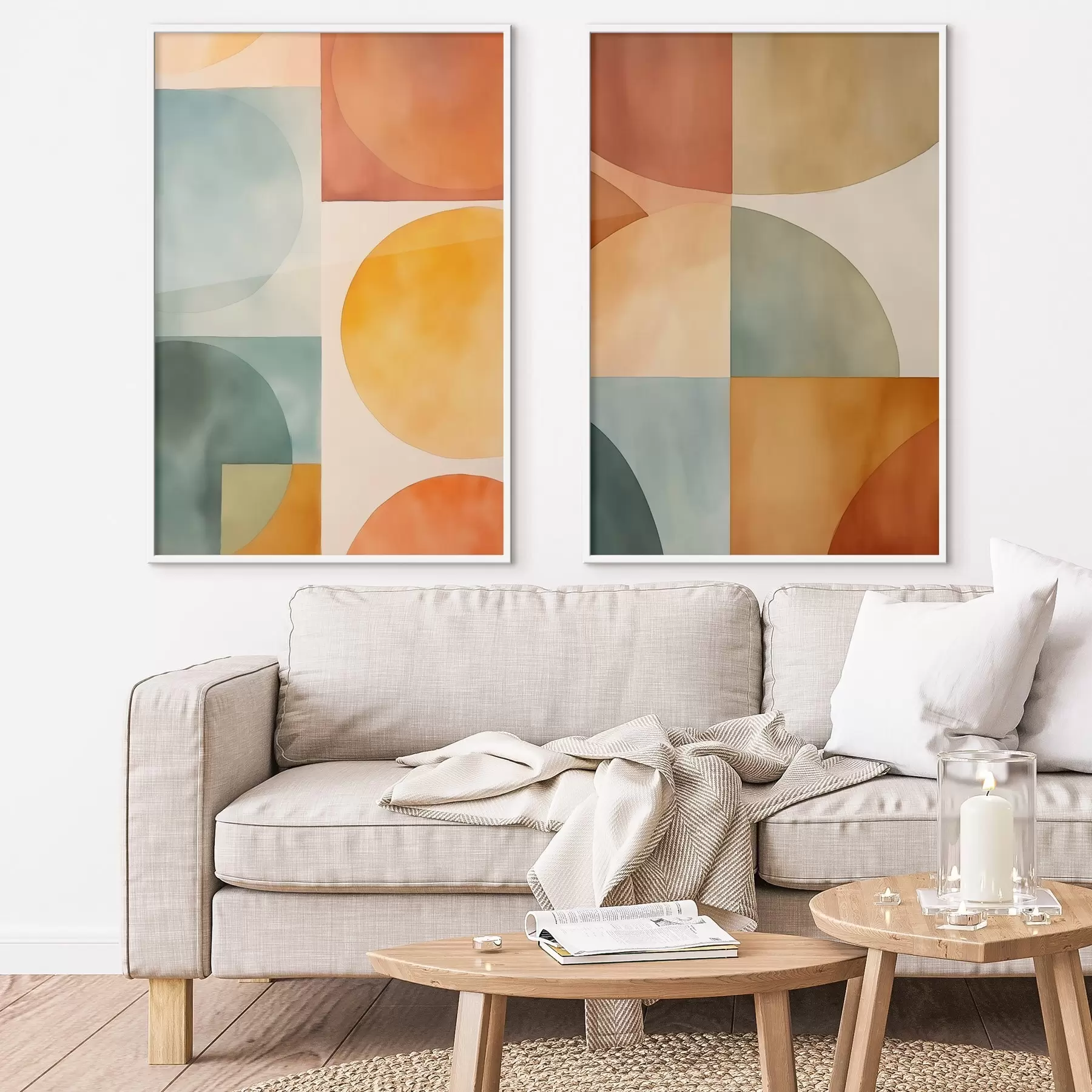 Fototapeedid Geomeetrilised ringid d00732