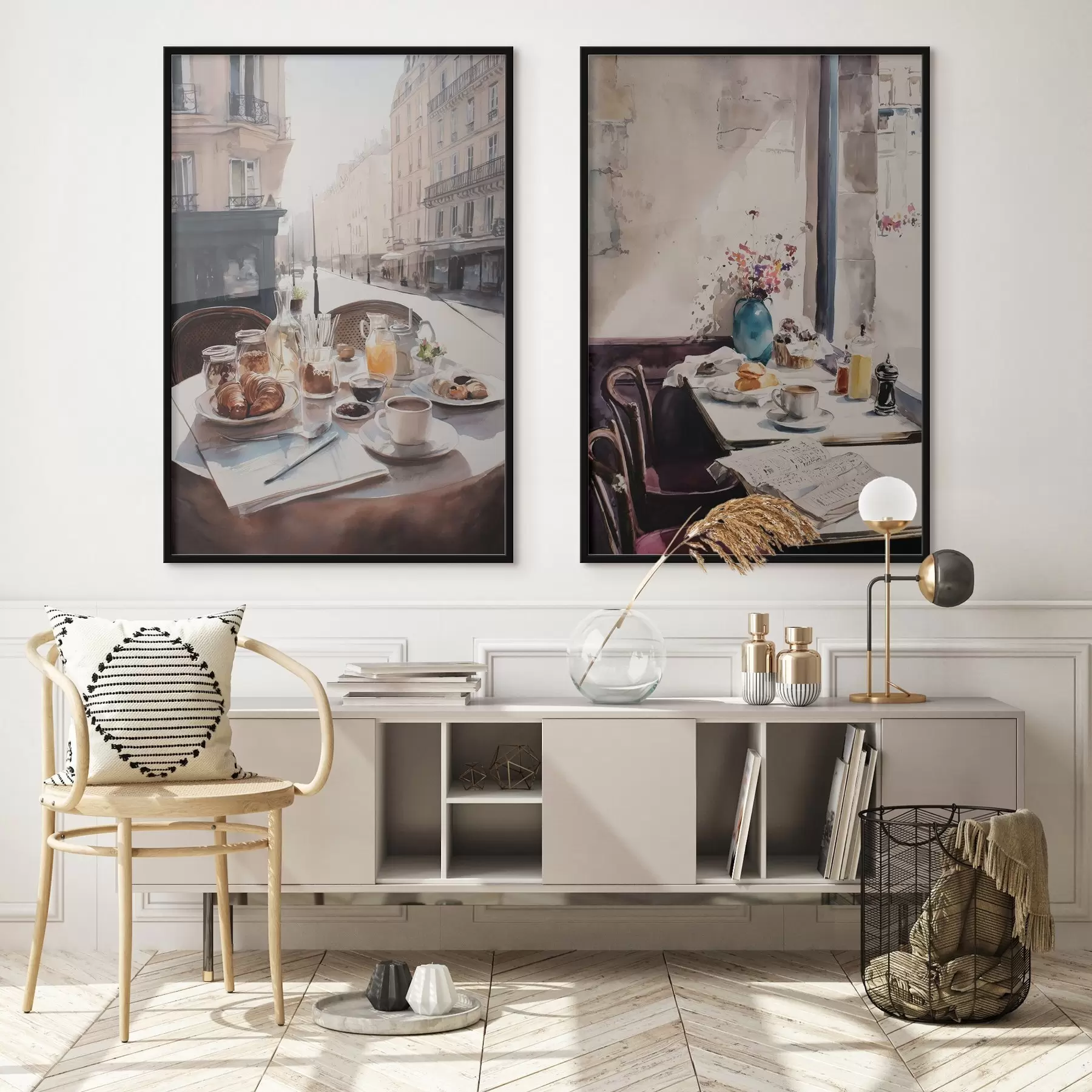 Fototapeedid hommikusöök Pariisis d00736