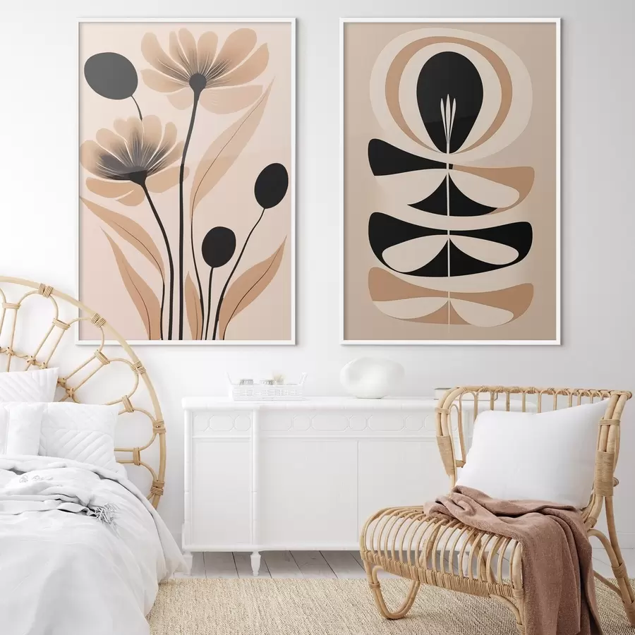 Fototapeedid Abstraktsed lilled d00773