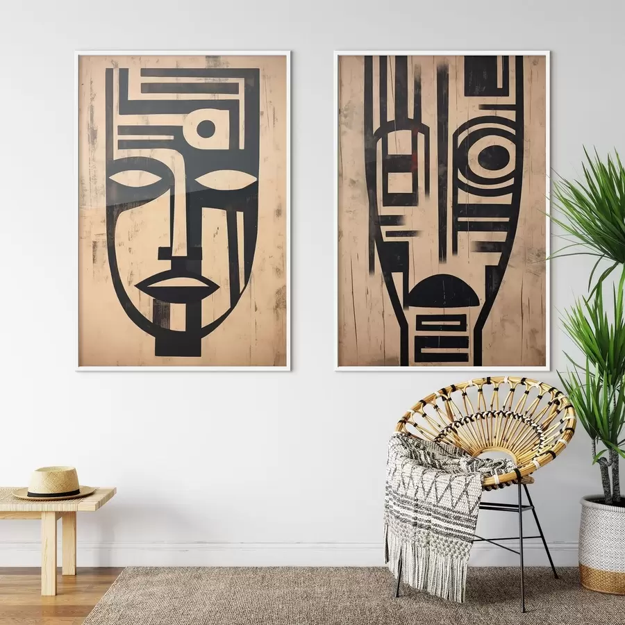 Fototapeedid Abstraktsed maskid d00776