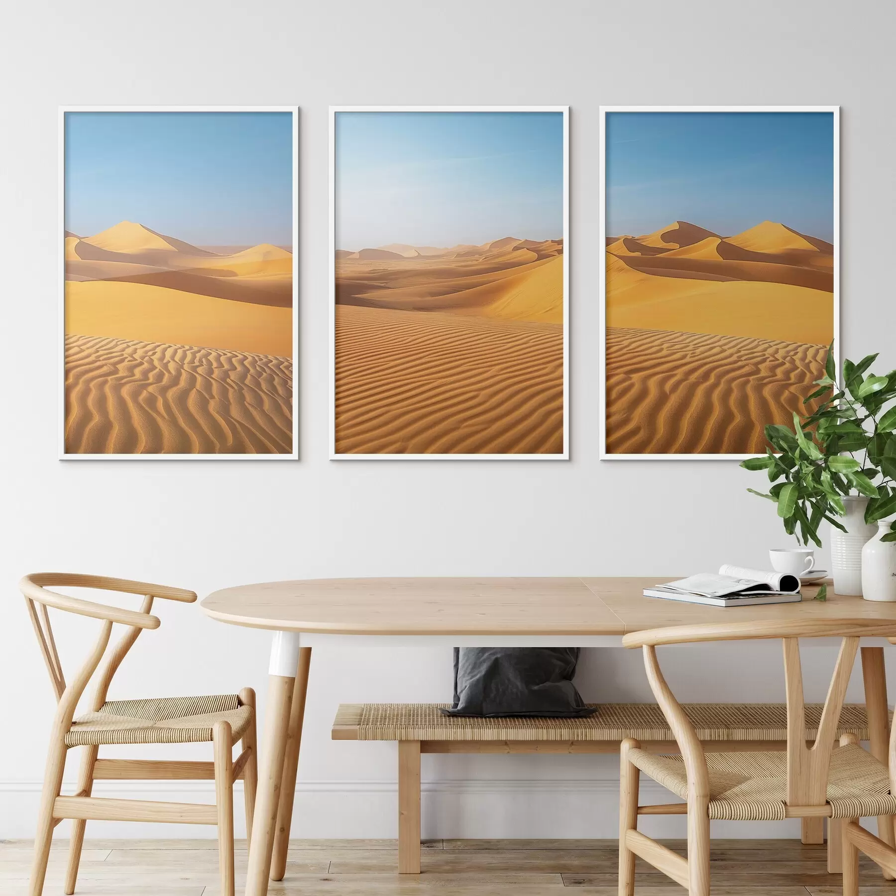 Fototapeedid Sinine taevas kõrbes d00786