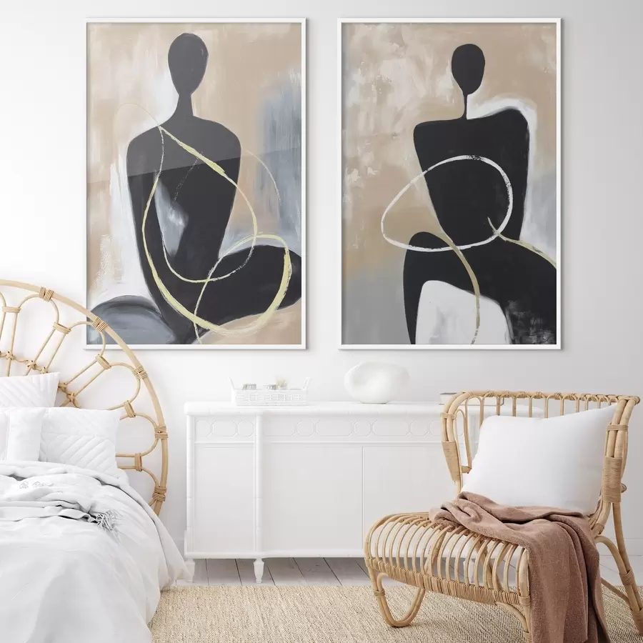 Fototapeedid Abstraktsed siluetid d00719