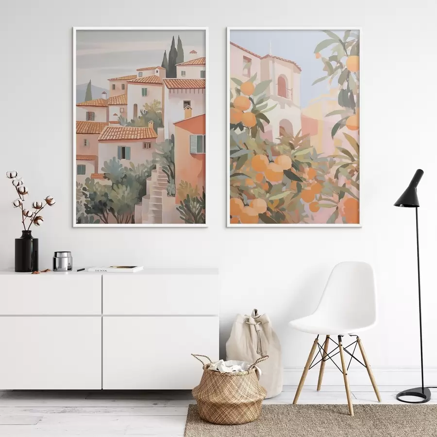 Fototapeedid Maja keset aeda d00791