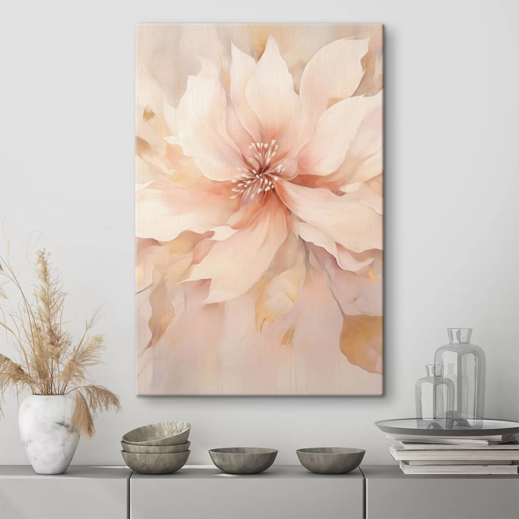 Pilt Suur abstraktne lill s47444