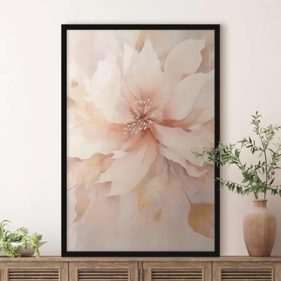 Fototapeedid Suur abstraktne lill f47444