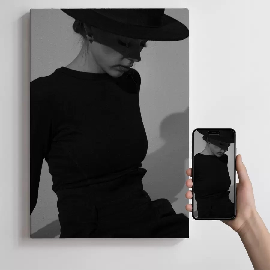 Pilt Tüdrukule kingitus tema foto põhjal s47180