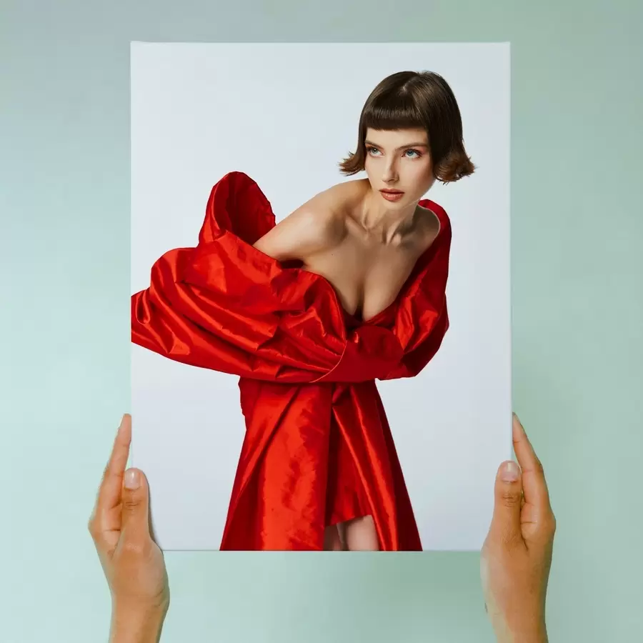 Pilt Tüdrukule kingitus tema foto põhjal s47183