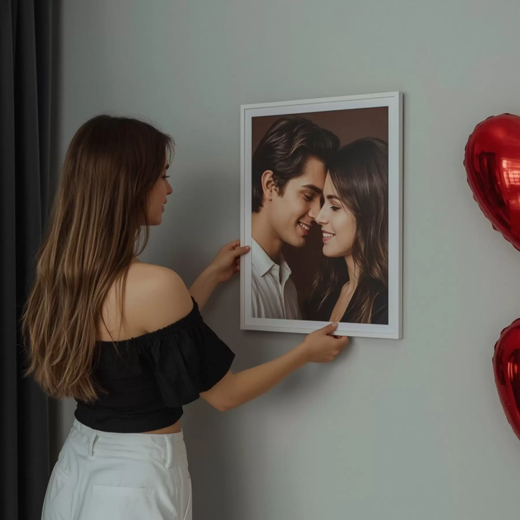 Pilt Kingitus paarile foto põhjal lõuendil s47193