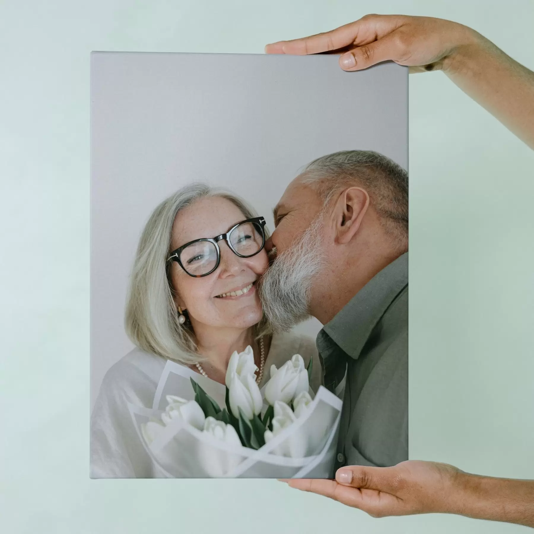 Pilt Kingitus paarile foto põhjal lõuendil s47197